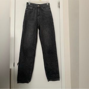 Straight leg jeans